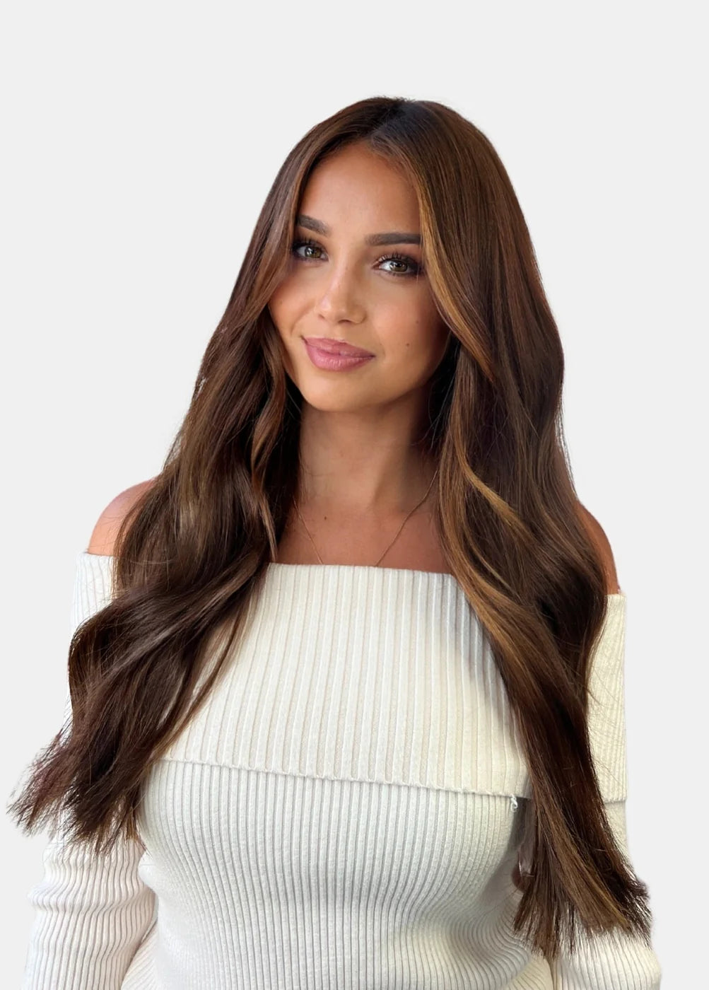 Punta nanométrica de 1 g, 20 pulgadas, lujo (50 mechones)