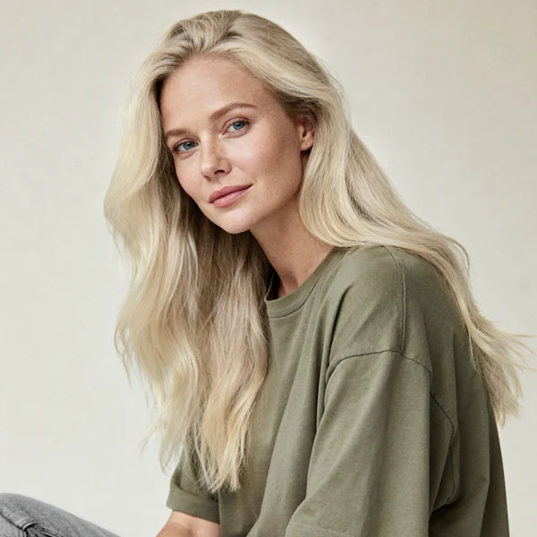 Extensiones de Clip Light Ash Blonde 60B