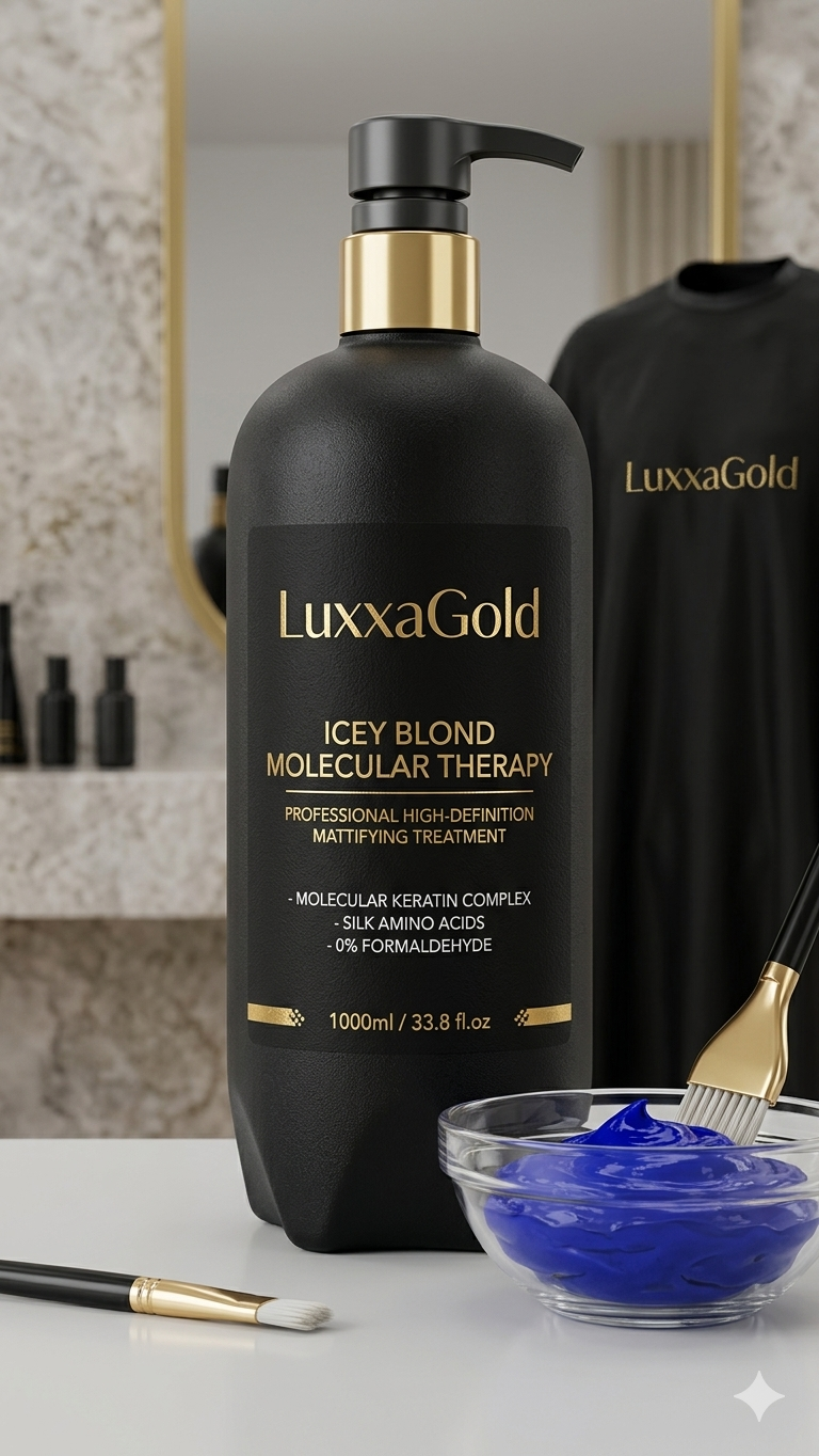 "Blue Elixir: keratina# Molecular Recovery & Smooth" La evolución del alisado orgánico para cabellos exigentes."
• "Arquitectura capilar avanzada sin químicos agresivos."