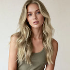 Clip in extensions - Light Ash Blonde Balayage 5B+60B