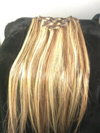 Clip in extensions - Beige Blonde Root 5B+16B