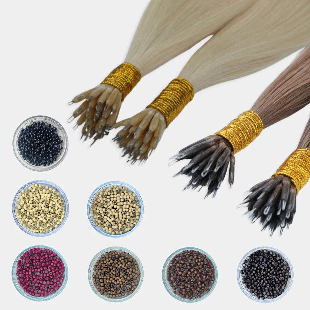 Punta nanométrica de 1 g, 22 pulgadas, lujo (50 mechones)