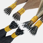 Punta nanométrica de 1 g, 20 pulgadas, lujo (50 mechones)