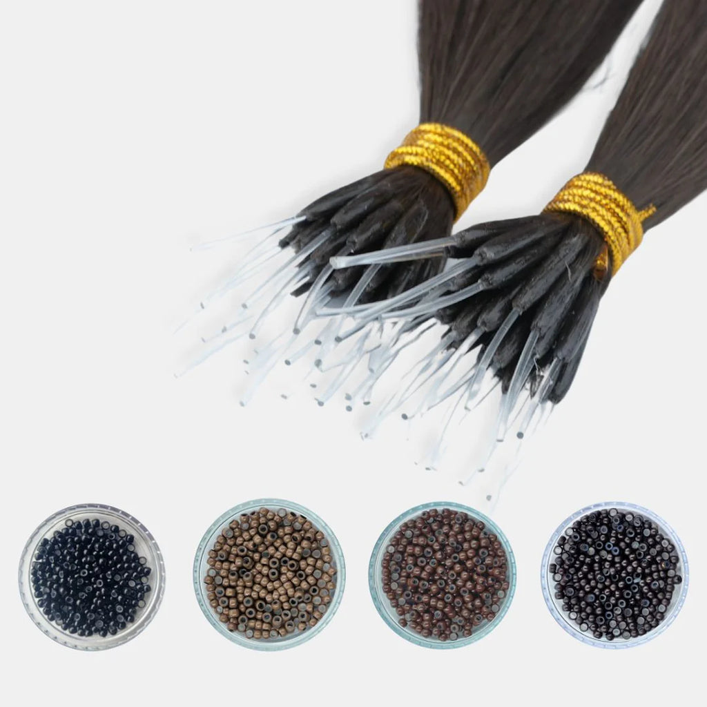 Punta nano de silicona de 0,8 g y 20 pulgadas (25 hebras)