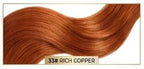 (#613) Bleach Blonde Seamless Clip In Hair Pads 4Pcs 8 Clips