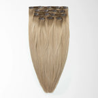 Clip in extensions - Beige Blonde Root 5B+16B