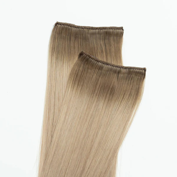 Clip in extensions - Beige Blonde Root 5B+16B