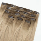 Clip in extensions - Beige Blonde Root 5B+16B