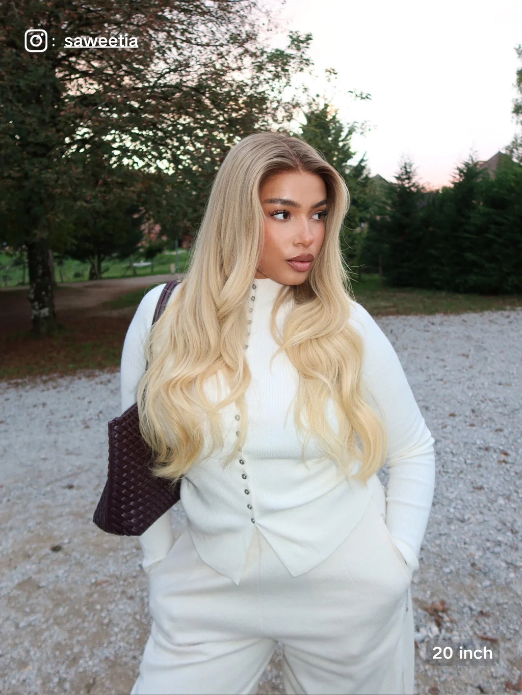 Brooklyn Bangs Buttery Blonde 180% Density