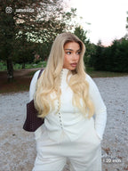 Brooklyn Bangs Buttery Blonde 180% Density