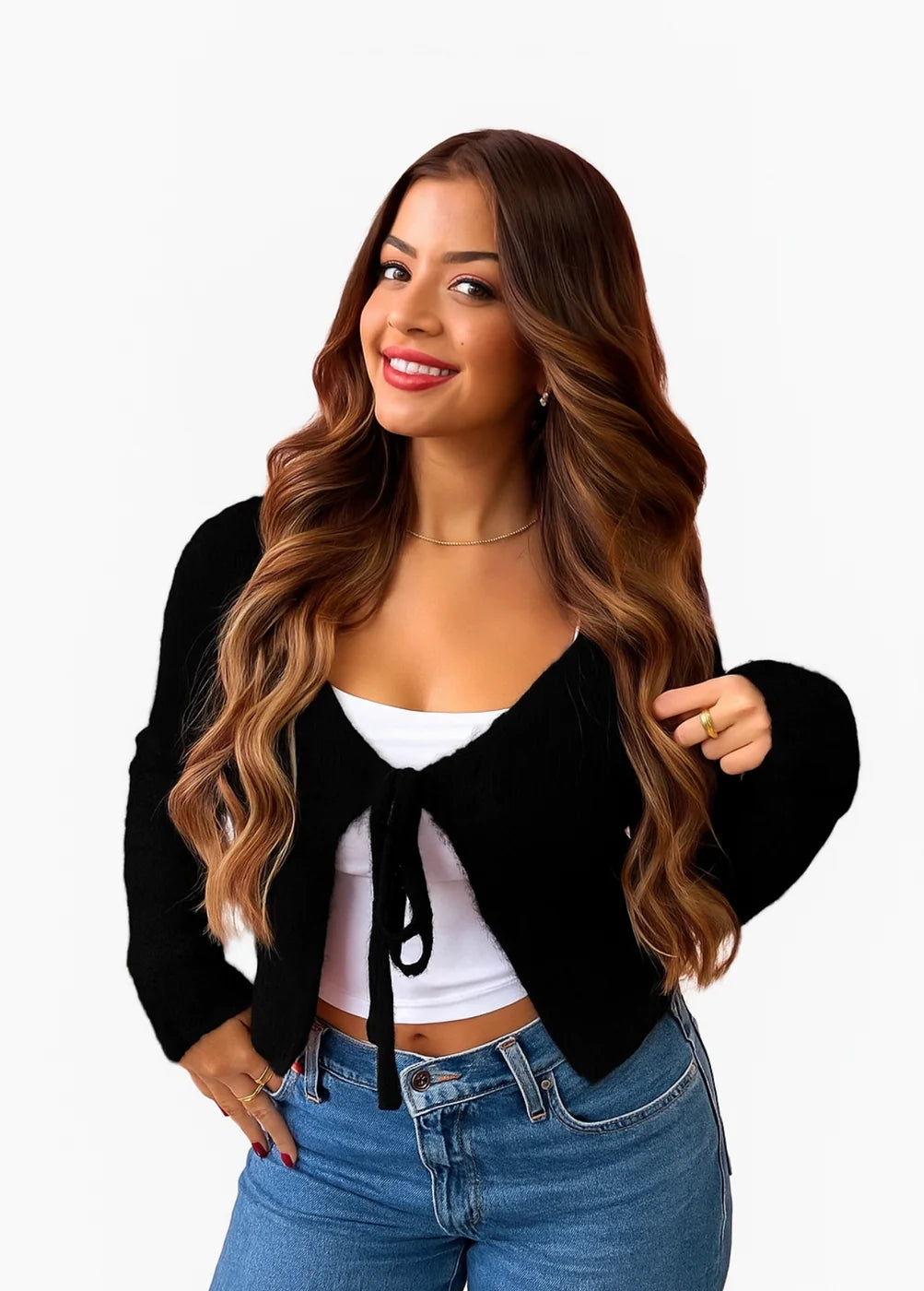 Punta nanométrica de 1 g, 22 pulgadas, lujo (50 mechones)