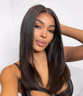 April Natural Looking 180% Density Glueless Wig
